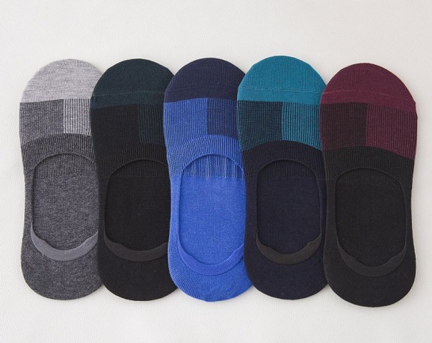 Chaussettes courtes pour hommes - 5 paires 1