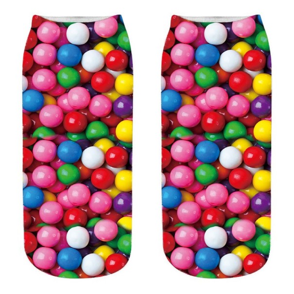 Chaussettes de cheville pour femmes A659 4