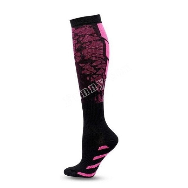 Chaussettes de compression T829 rose L/XL
