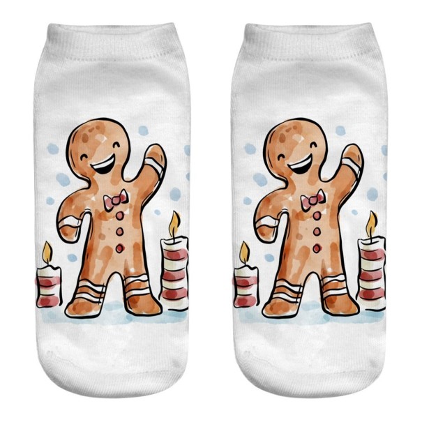 Chaussettes de Noël pour femmes avec impression 3D 2