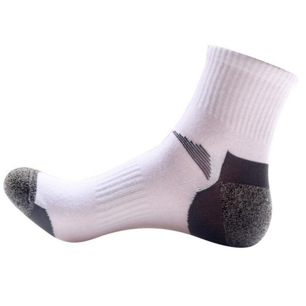 Chaussettes de sport pour hommes blanc