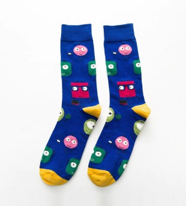 Chaussettes en coton pour hommes A2455 2