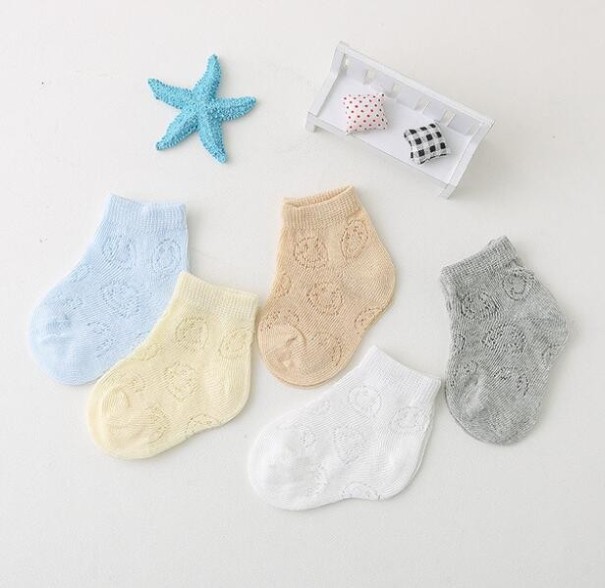 Chaussettes en filet pour enfants - 5 paires A1498 12-24 mois 6