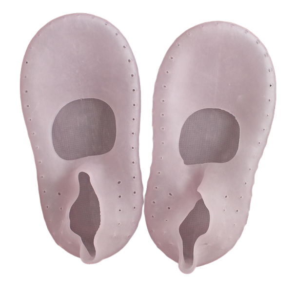 Chaussettes en silicone Z198 rose 36-38