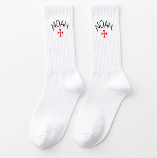Chaussettes hip-hop blanc