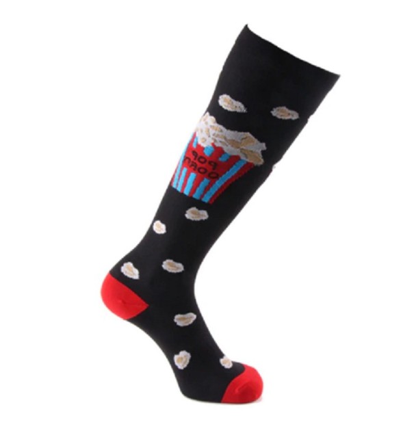 Chaussettes longues avec broderies S/M 3