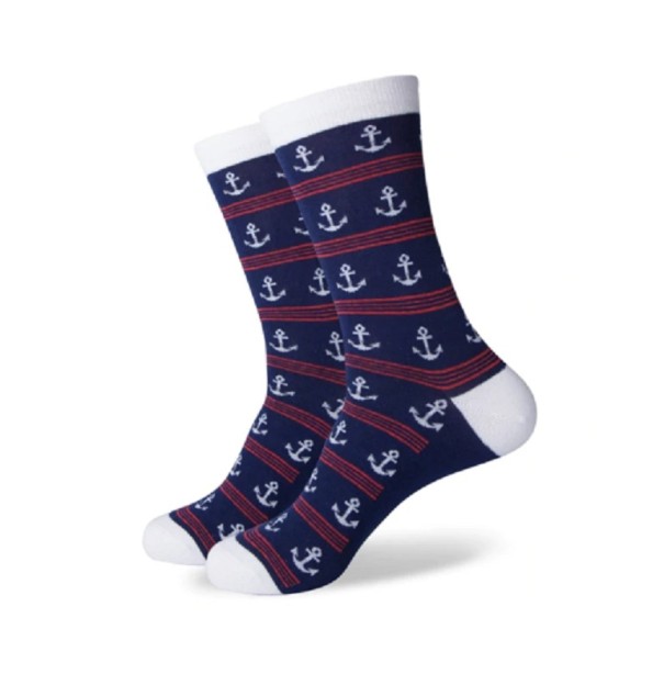 Chaussettes maritimes pour femmes blanc
