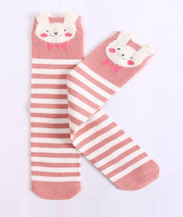 Chaussettes montantes pour filles avec des animaux 5
