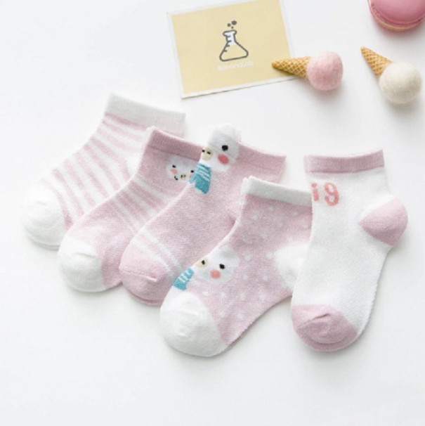 Chaussettes pour enfants avec des animaux - 5 paires 6-8 ans 7