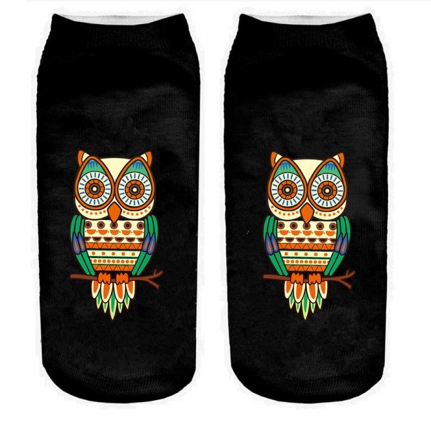 Chaussettes pour enfants avec des hiboux 3