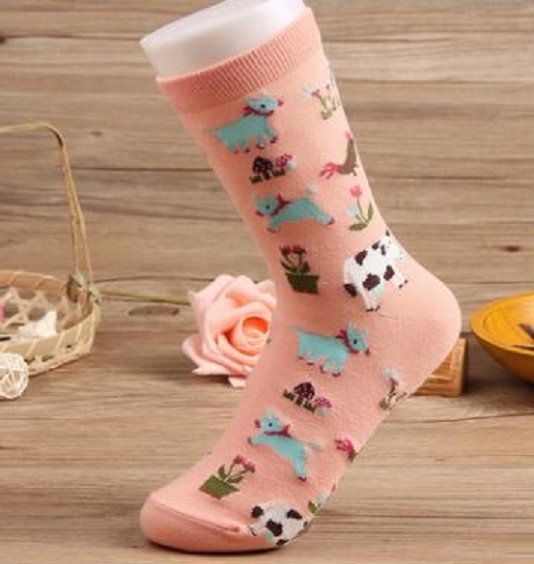 Chaussettes pour femmes - Animaux de la ferme 5