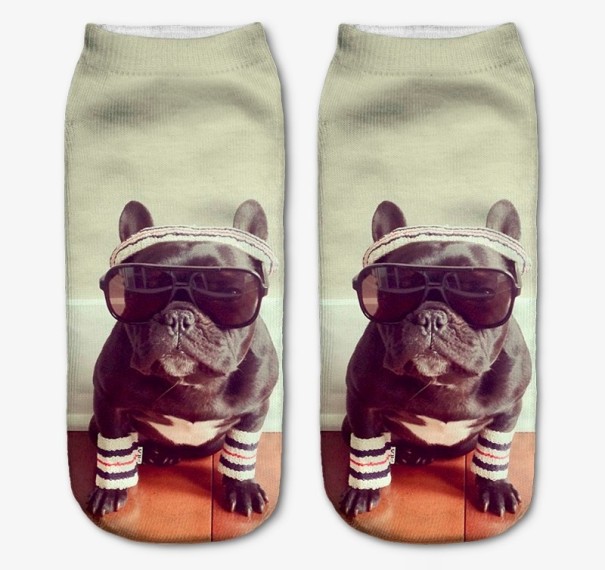 Chaussettes pour femmes avec des animaux 2