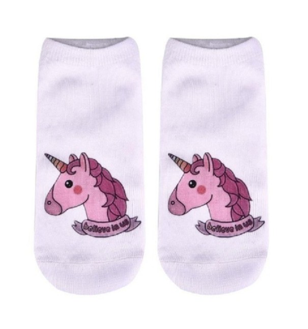 Chaussettes pour femmes avec des licornes 4