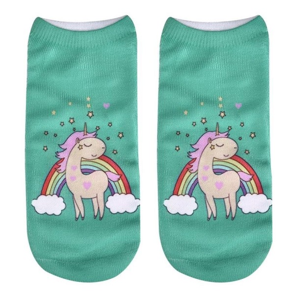 Chaussettes pour femmes avec des licornes 7