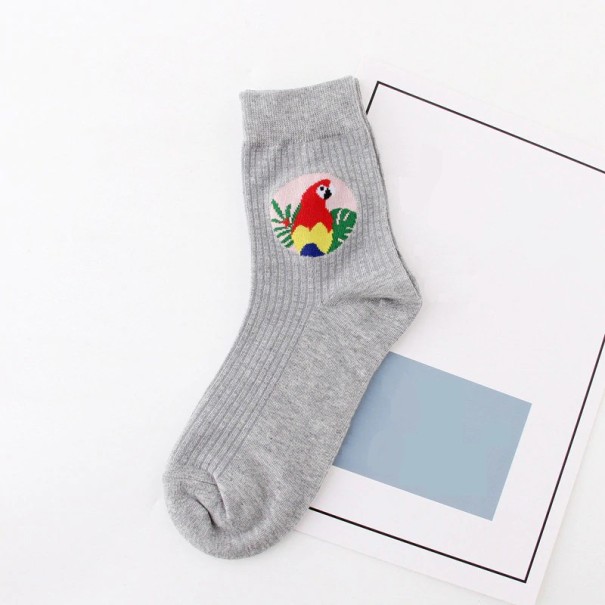 Chaussettes pour femmes avec des perroquets 4