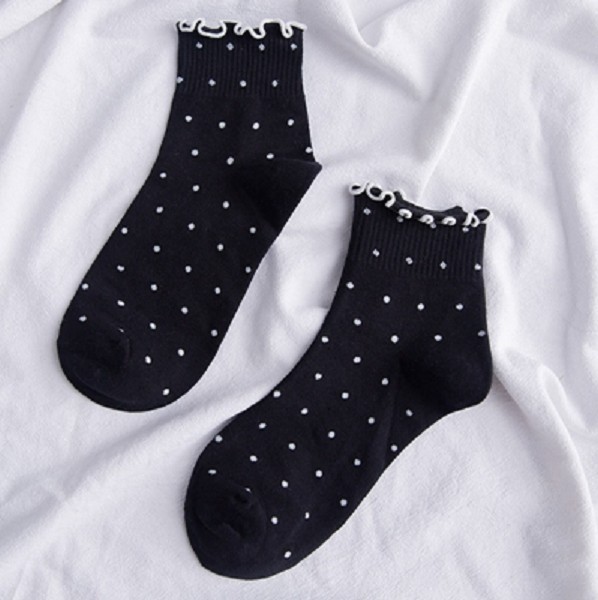 Chaussettes pour femmes avec volants 6