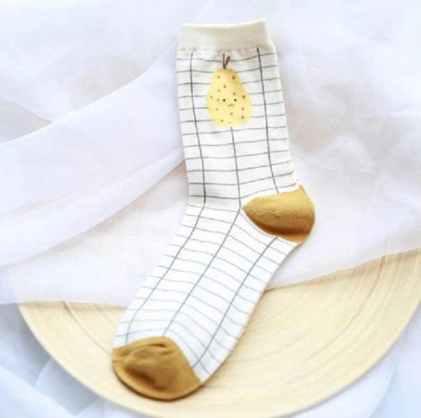 Chaussettes pour femmes - Fruits et légumes 3