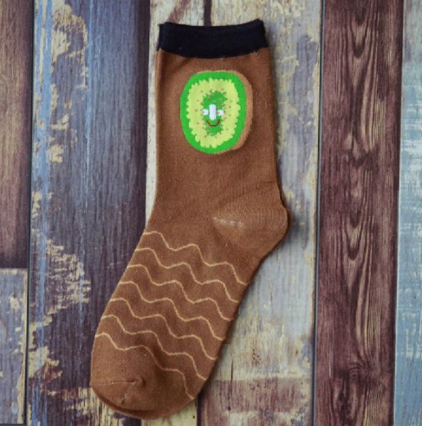 Chaussettes pour femmes - Fruits et légumes 8