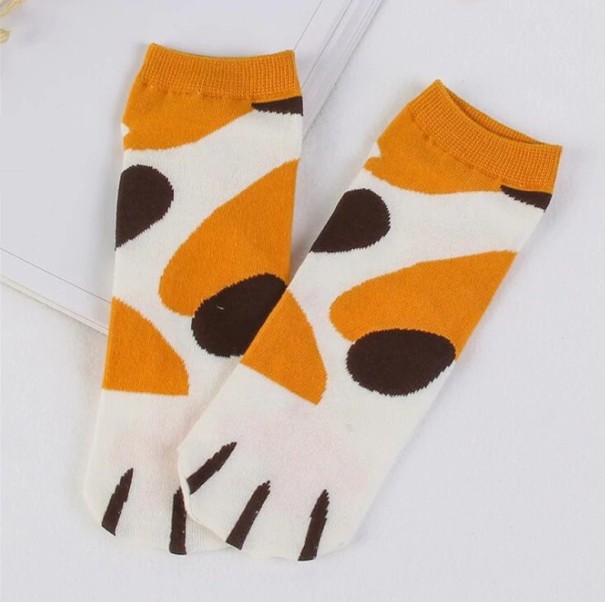 Chaussettes pour femmes - pattes de chat 2