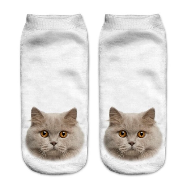 Chaussettes pour femmes - Tête de chat 1