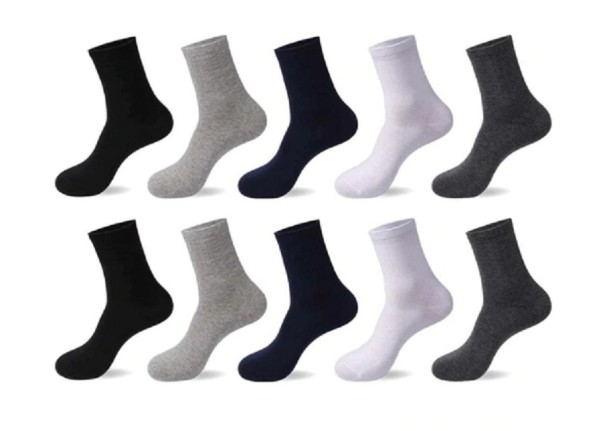 Chaussettes pour hommes - 10 paires A2392 7