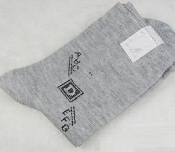 Chaussettes pour hommes - 10 paires gris clair