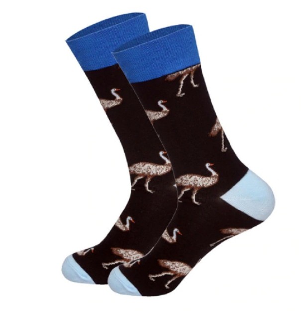 Chaussettes pour hommes avec des animaux A1950 8