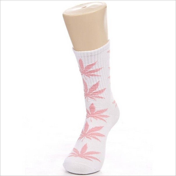 Chaussettes pour hommes avec motif de marijuana 11