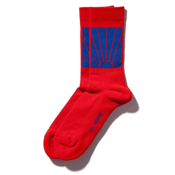 Chaussettes pour hommes David rouge
