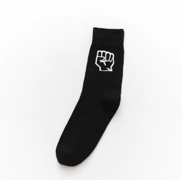 Chaussettes pour hommes - Poing noir