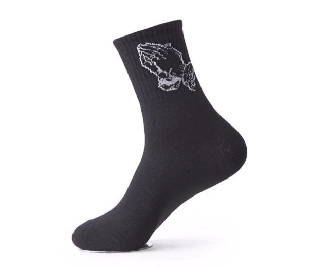 Chaussettes pour hommes Pray noir