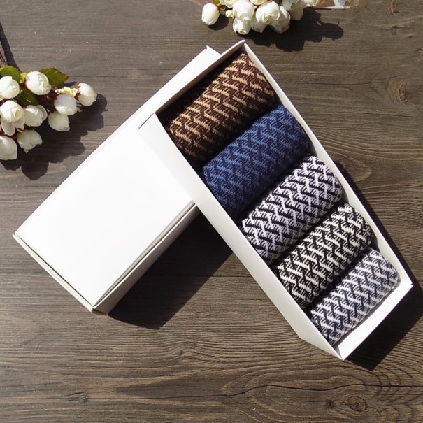 Chaussettes respirantes pour hommes - 5 paires 1