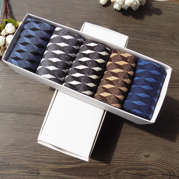 Chaussettes respirantes pour hommes - 5 paires 2