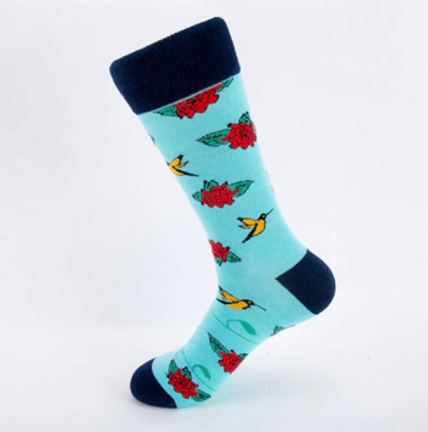 Chaussettes - Rose bleu