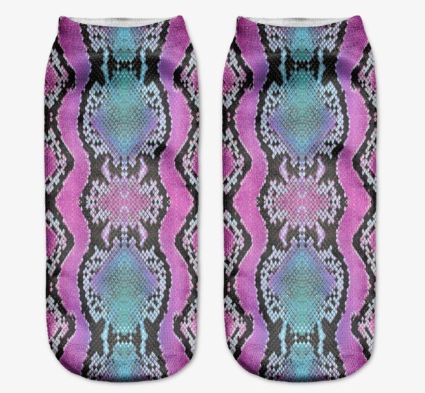 Chaussettes stylées avec imprimé 12