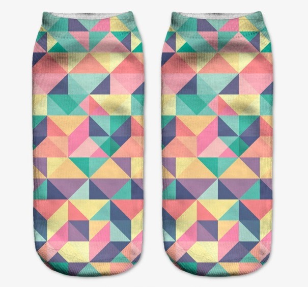 Chaussettes stylées avec imprimé 4