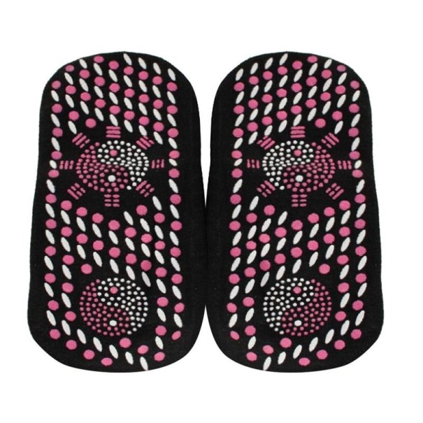 Chaussettes thermorégulatrices magnétiques noir