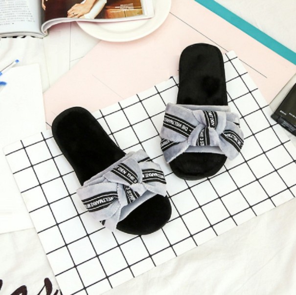 Chaussons d'intérieur pour femmes A781 gris 37