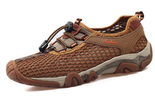 Chaussures d'extérieur d'été pour hommes marron 40