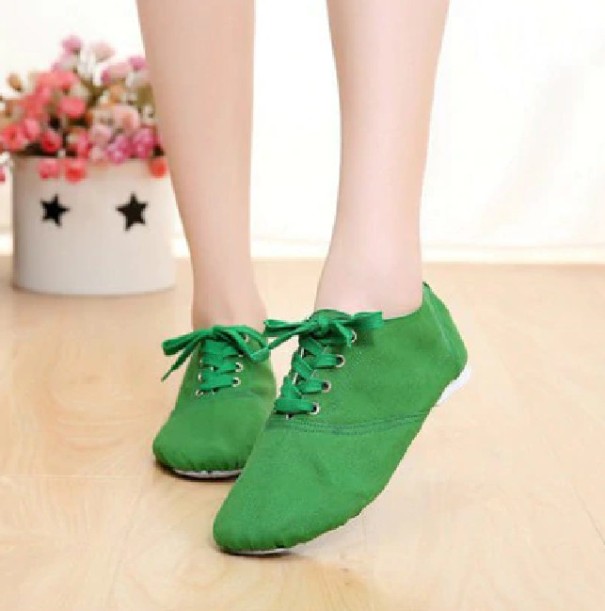 Chaussures de danse pour femmes 82010 vert 39