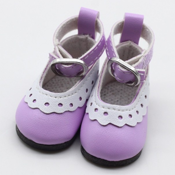 Chaussures pour poupée A27 violet