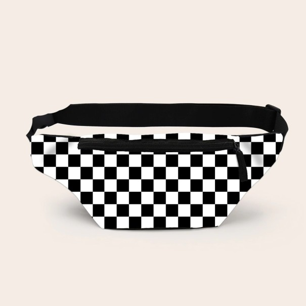 Checked Waist Bag 1
