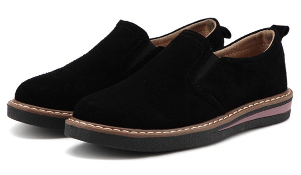 Chelsea loafers i mocka dam J1763