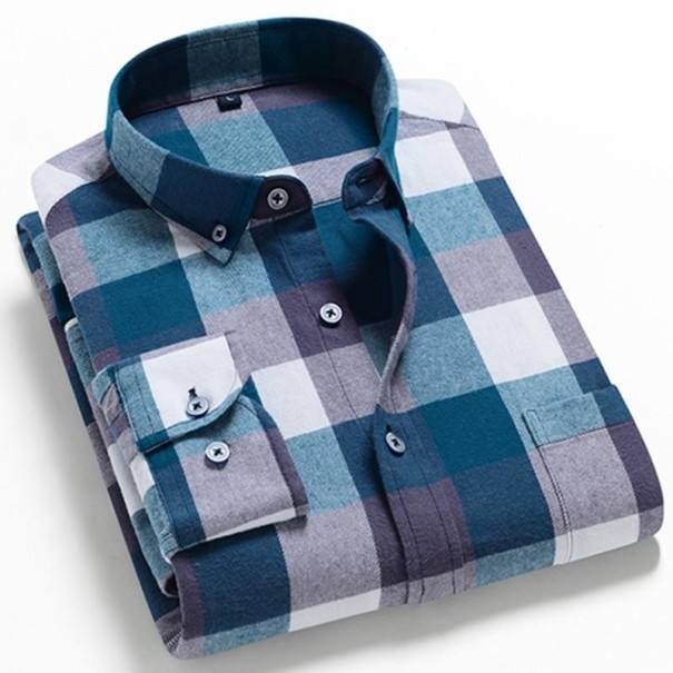 Chemise à carreaux pour homme F414 XS 20