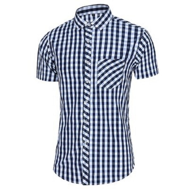 Chemise à carreaux pour homme F561 L 3