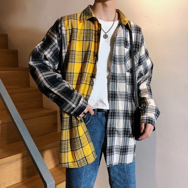 Chemise colorée pour homme A2655 M 3