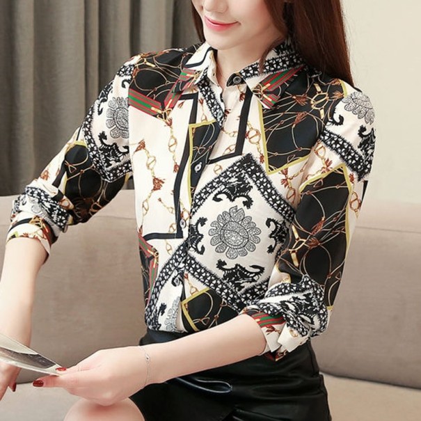 Chemise femme à motif Luana L 1