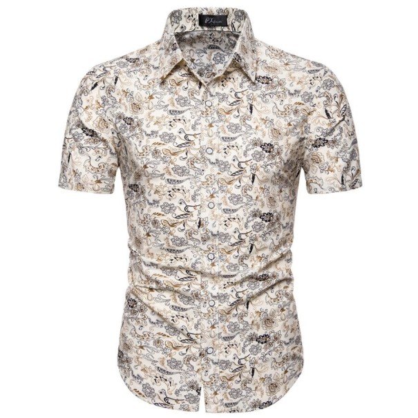 Chemise pour homme à manches courtes F474 S 4