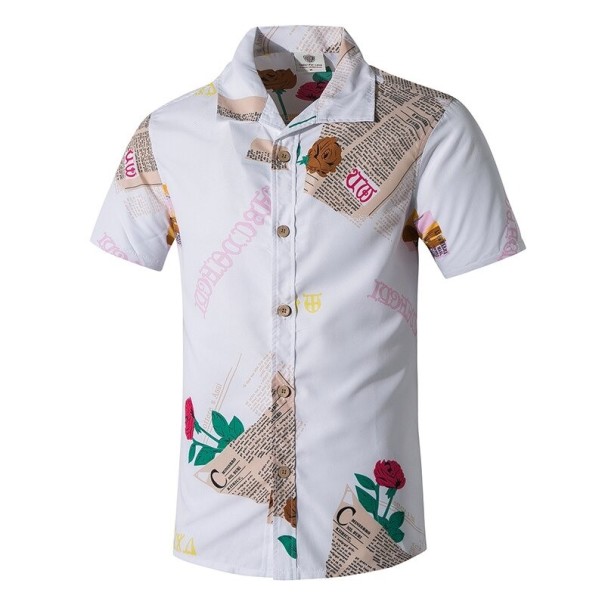 Chemise pour homme à manches courtes F619 S 6