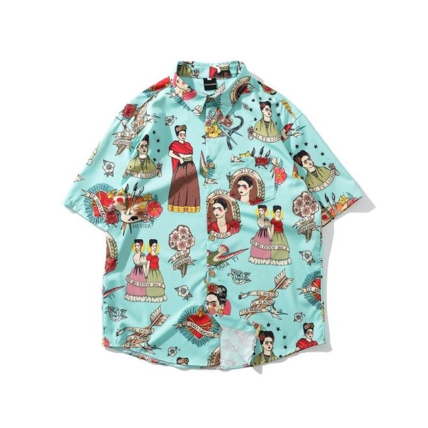 Chemise pour homme à manches courtes F656 L 4